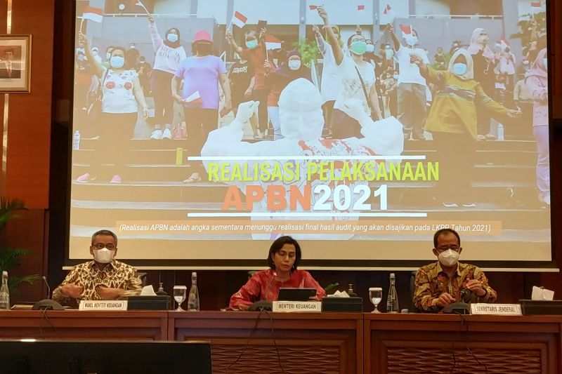 Menkeu: Realisasi sementara belanja APBN 2021 capai Rp2.786,8 triliun Menkeu: Realisasi sementara belanja APBN 2021 capai Rp2.786,8 triliun