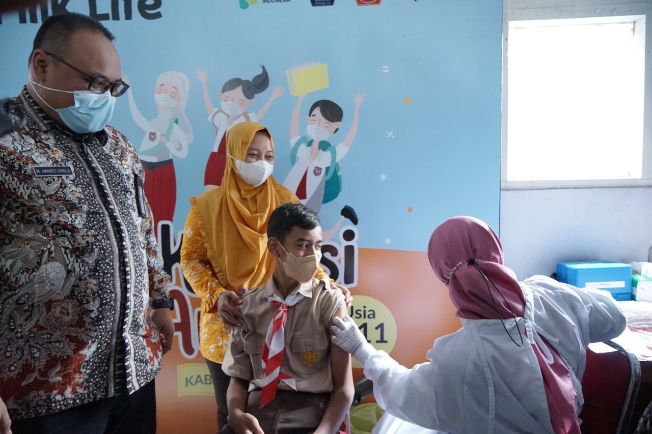 57 ribu anak di Rembang divaksin Covid-19