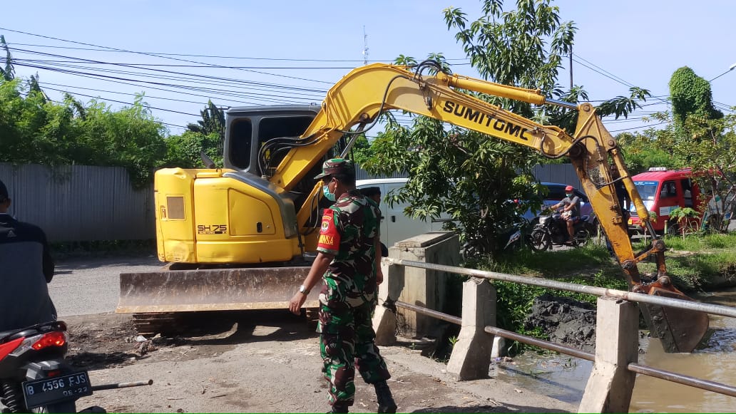 Cegah banjir dan produksi air PDAM lancar, Kali Harapan Indah Bekasi dinormalisasi 