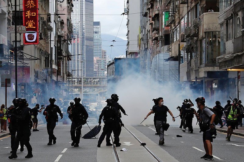 China pilih mantan kepala paramiliter jadi komandan garnisun Hong Kong