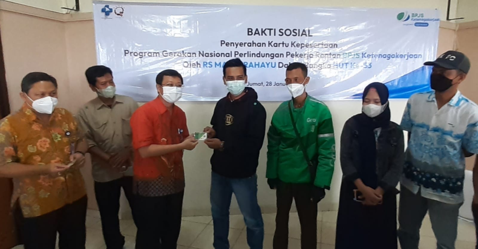 Baru 5 rumah sakit di Pantura Timur ikut program Gerakan Nasional Pekerja Rentan Baru 5 rumah sakit di Pantura Timur ikut program Gerakan Nasional Pekerja Rentan