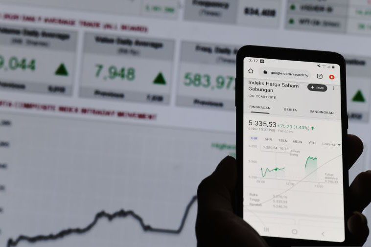 IHSG Jumat dibuka melemah 4,71 poin