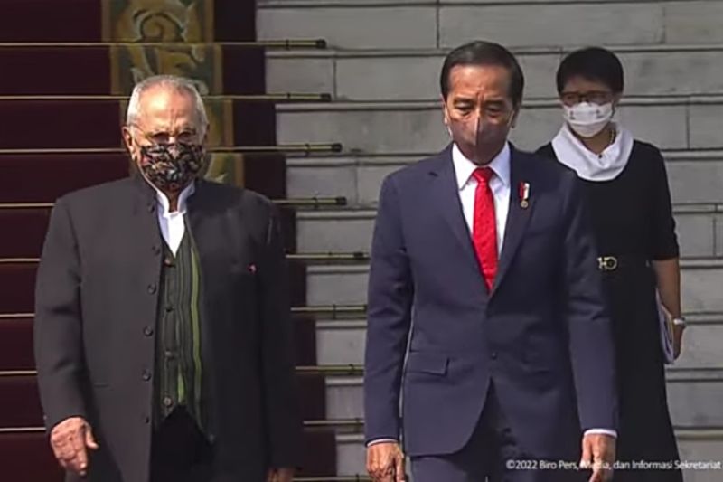 Jokowi terima kunjungan kenegaraan Presiden Timor Leste di Bogor