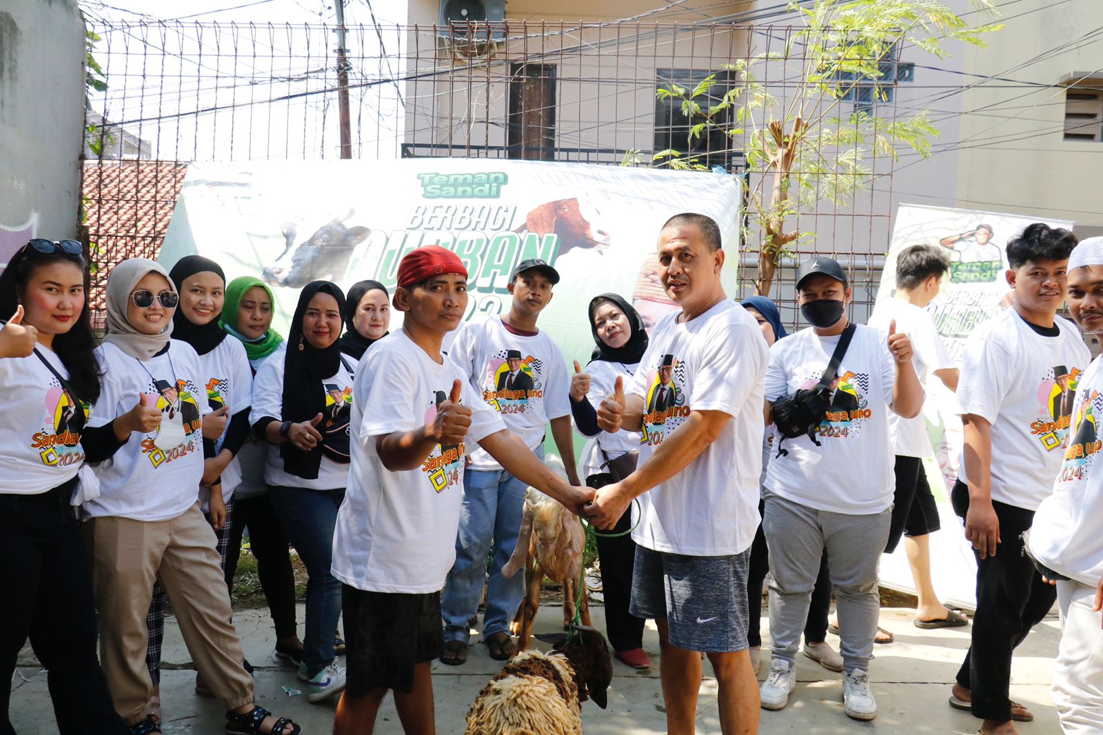 Momentum Iduladha, Teman Sandi laksanakan pemotongan hewan kurban Momentum Iduladha, Teman Sandi laksanakan pemotongan hewan kurban