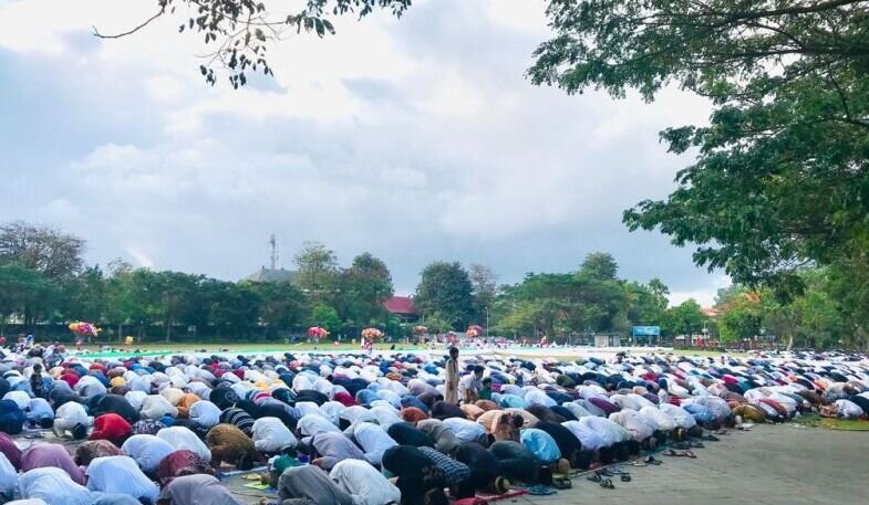 Sebanyak 37 hewan kurban disembelih di Masjid Baiturrahman Denpasar Sebanyak 37 hewan kurban disembelih di Masjid Baiturrahman Denpasar