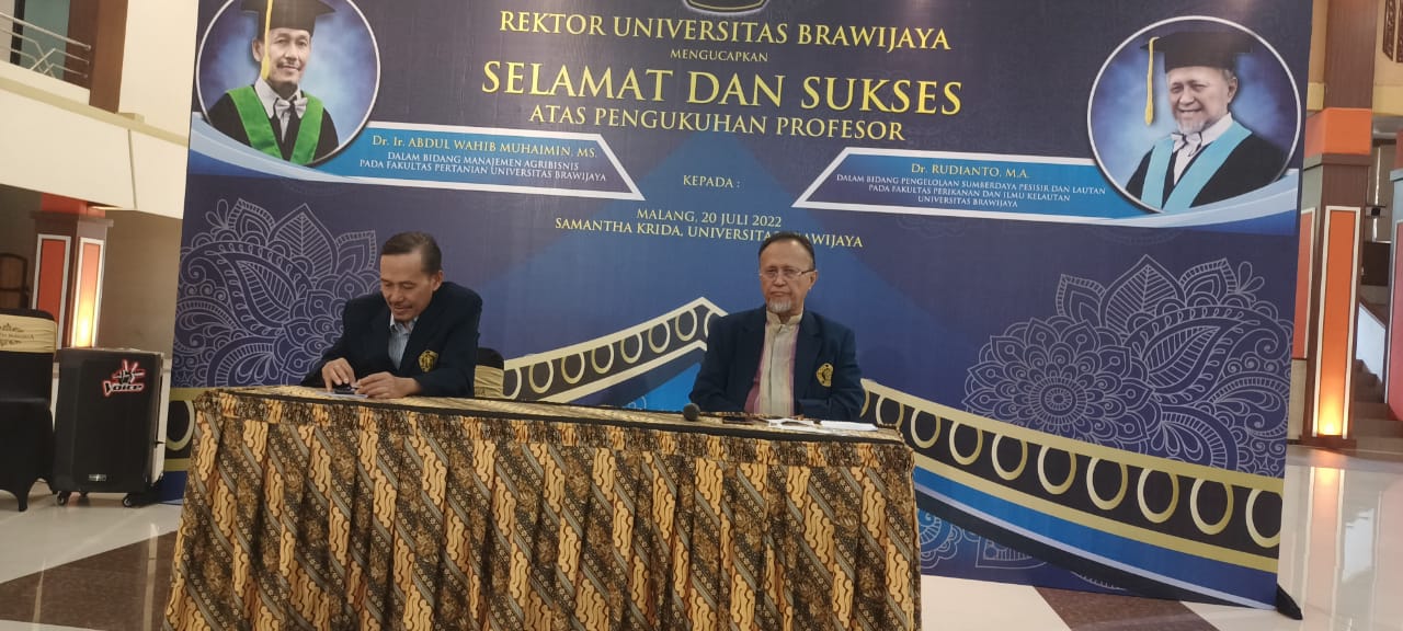 Universitas Brawijaya kukuhkan dua profesor baru Universitas Brawijaya kukuhkan dua profesor baru