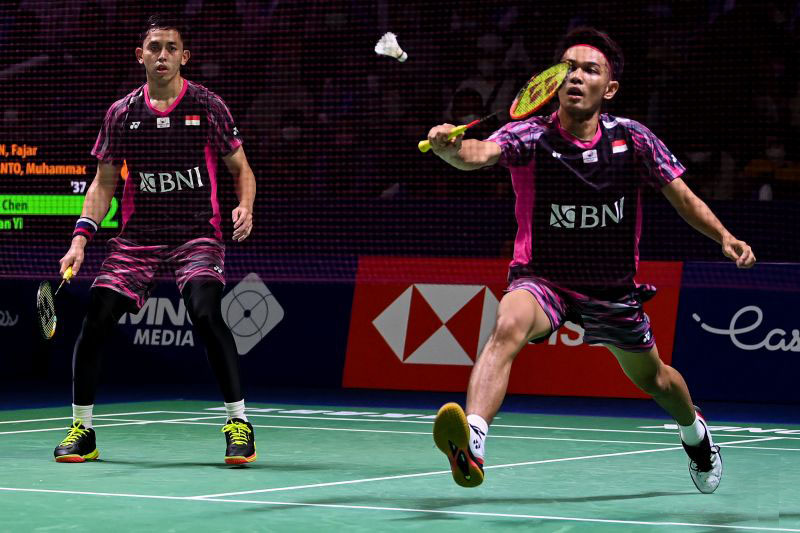 Fajar/Rian hadapi pasangan tuan rumah di semifinal Malaysia Open