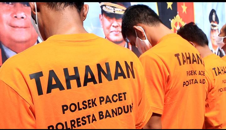 Unit Reskrim Polsek Pacet amankan empat pelaku spesialis curanmor Unit Reskrim Polsek Pacet amankan empat pelaku spesialis curanmor