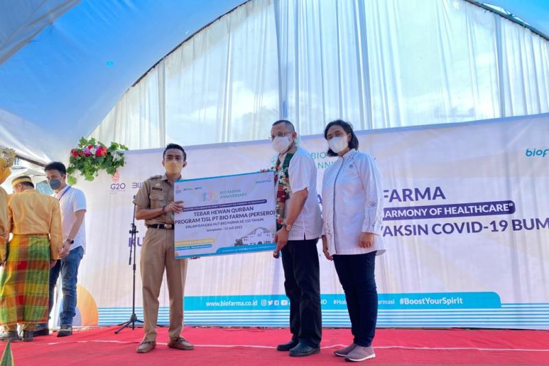 Bio Farma uji klinis fase 3 Vaksin COVID-19 BUMN di Sulsel dan Sumbar Bio Farma uji klinis fase 3 Vaksin COVID-19 BUMN di Sulsel dan Sumbar