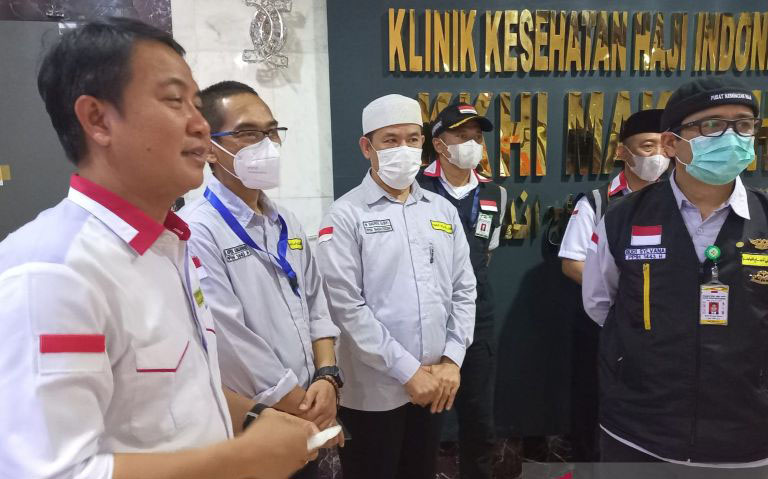 Sebanyak 22 haji positif COVID-19, semua bergejala ringan