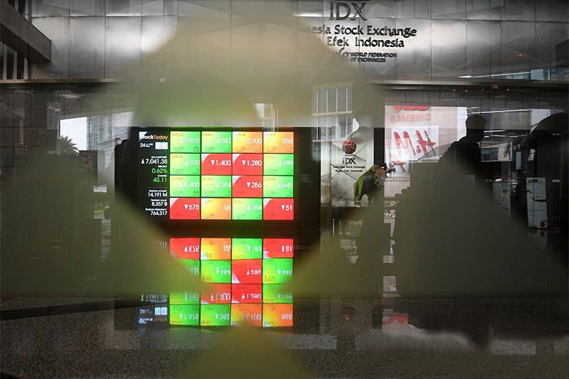 IHSG Kamis dibuka melemah 12,4 poin