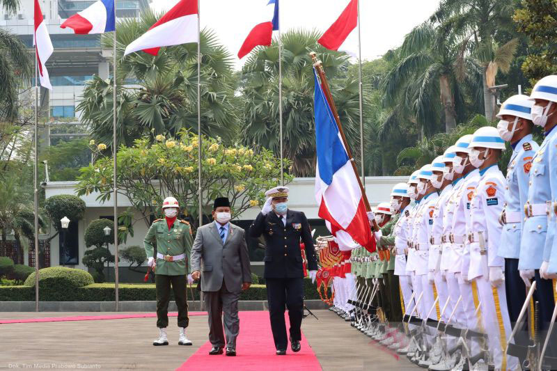 Menhan Prabowo: Prancis mitra strategis RI dalam geopolitik Menhan Prabowo: Prancis mitra strategis RI dalam geopolitik