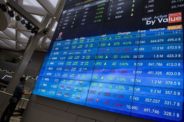 IHSG Jumat dibuka menguat 41,44 poin
