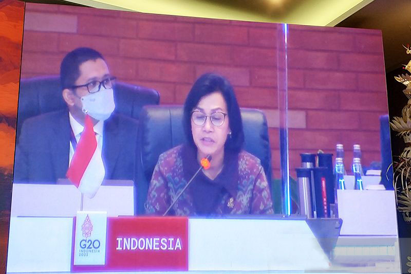 Sri Mulyani: 60 persen negara berpendapatan rendah kesulitan utang Sri Mulyani: 60 persen negara berpendapatan rendah kesulitan utang