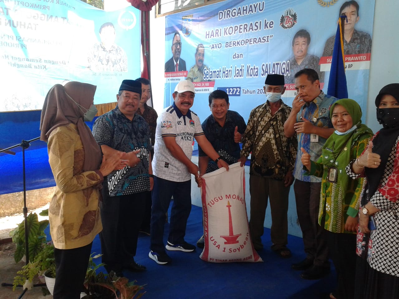 Hari Koperasi ke-75, Kopti Salatiga jual kedelai murah Hari Koperasi ke-75, Kopti Salatiga jual kedelai murah