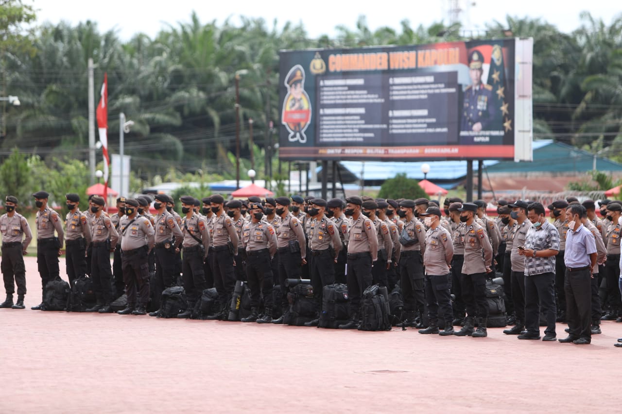 Polda Sumut berangkatkan 550 personel amankan Pilkades Palas Polda Sumut berangkatkan 550 personel amankan Pilkades Palas