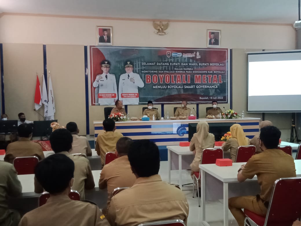Dorong percepatan visi misi, Bupati Boyolali tinjau seluruh jajaran OPD