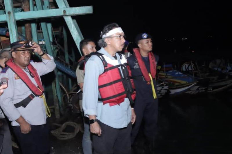Dirjen Minerba hentikan operasi puluhan tambang ilegal Laut Belinyu Dirjen Minerba hentikan operasi puluhan tambang ilegal Laut Belinyu
