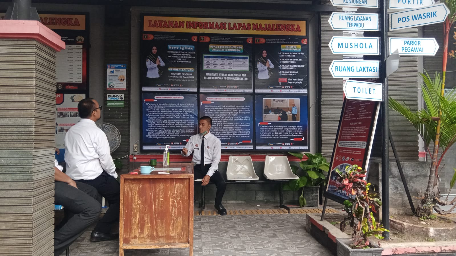 Lapas Kelas 2B Majalengka buka kembali layanan kunjungan tatap muka Lapas Kelas 2B Majalengka buka kembali layanan kunjungan tatap muka