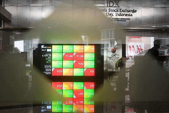 IHSG Kamis dibuka menguat 4,98 poin