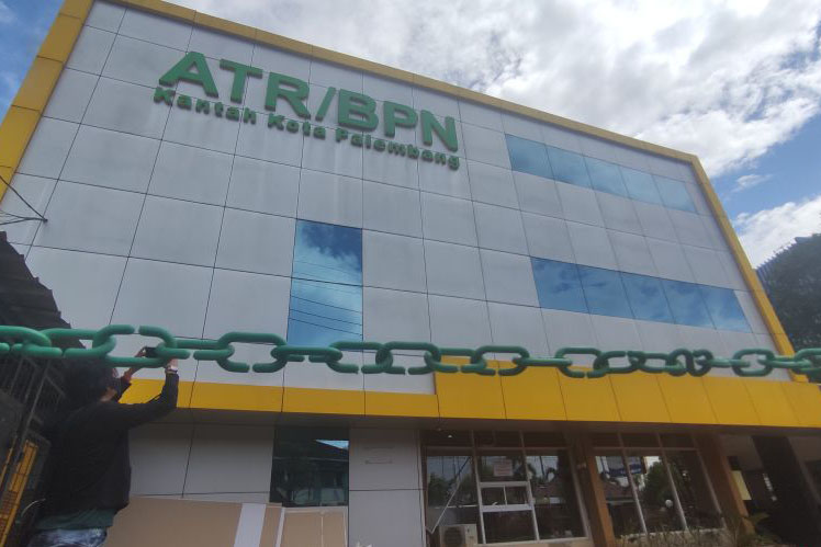 Pelayanan Kantor BPN Palembang tetap berjalan usai pimpinan ditangkap
