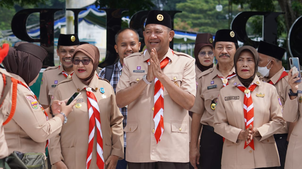 Kwarcab Pramuka Kabupaten Langkat ikuti jambore daerah 
