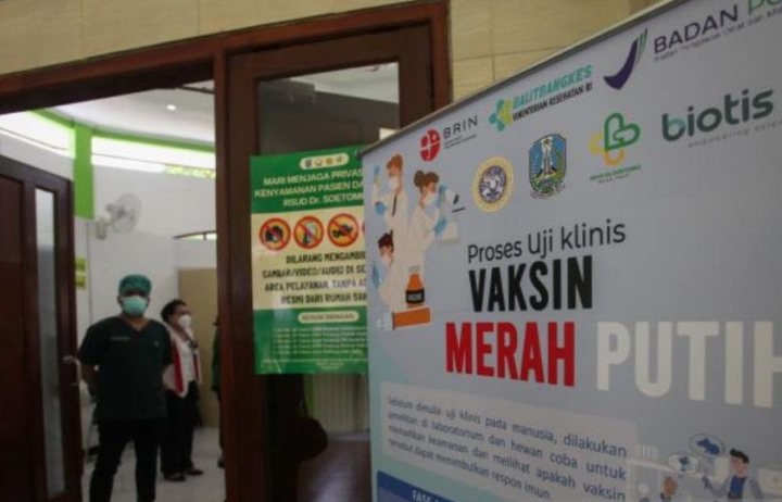 Vaksin Merah Putih disiapkan untuk vaksinasi COVID-19 dosis keempat