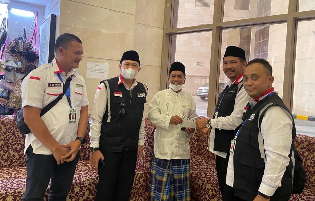 Jemaah calon Haji mendapat apresiasi atas laporan aktual Jemaah calon Haji mendapat apresiasi atas laporan aktual