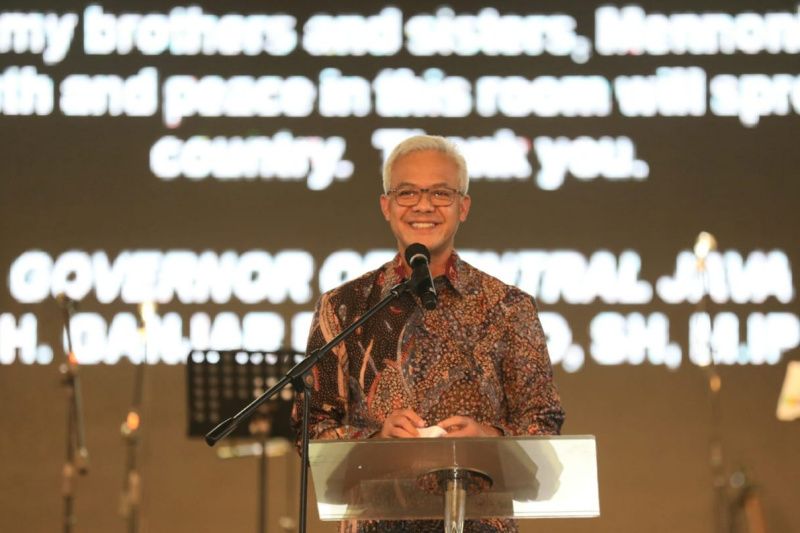 Ganjar sampaikan pesan damai pada Konferensi Umat Nasrani Sedunia Ganjar sampaikan pesan damai pada Konferensi Umat Nasrani Sedunia