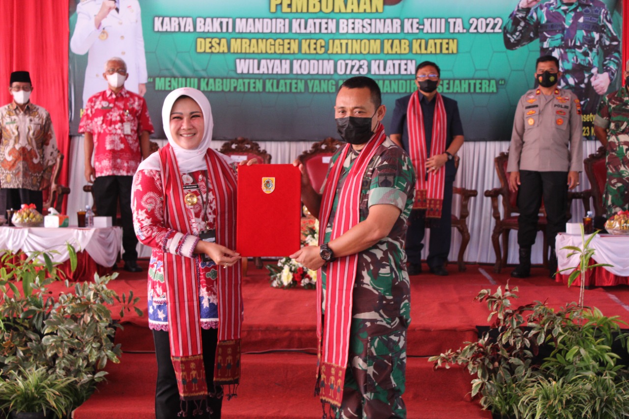 Program lokal terpadu TNI dan Pemkab Klaten kembali digelar Program lokal terpadu TNI dan Pemkab Klaten kembali digelar