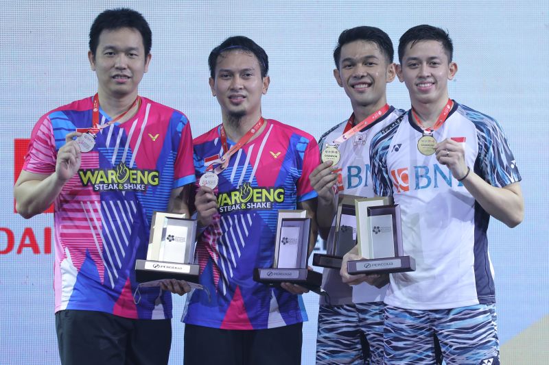 Indonesia bawa dua gelar juara dan runner-up dari Malaysia Masters