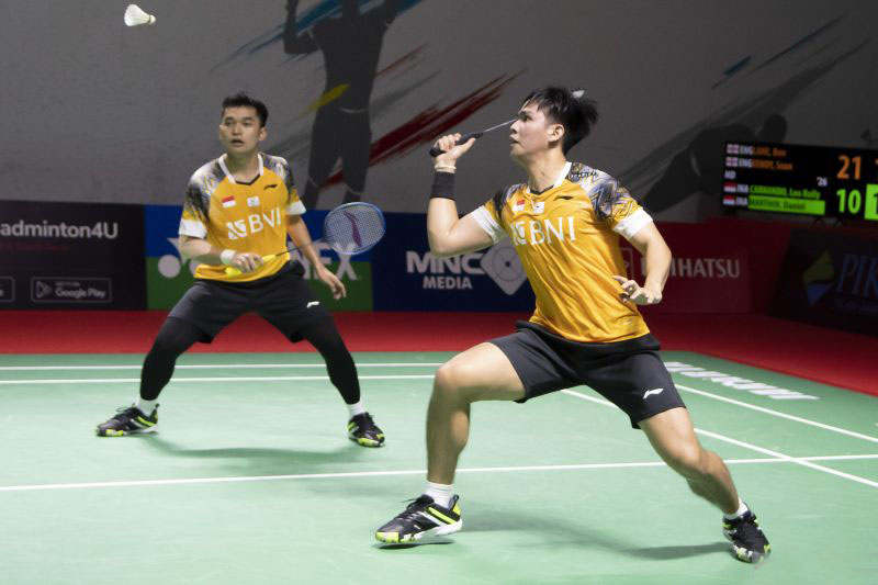 Indonesia mainkan tiga nomor di partai puncak Singapore Open 2022 Indonesia mainkan tiga nomor di partai puncak Singapore Open 2022
