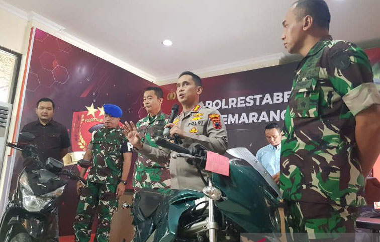 Seluruh pelaku tembak istri TNI di Semarang tertangkap