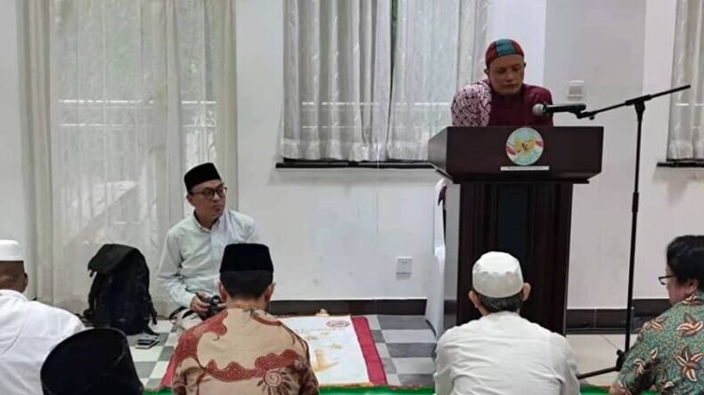 Salat Iduladha di KBRI Beijing dipindah akibat hujan Salat Iduladha di KBRI Beijing dipindah akibat hujan