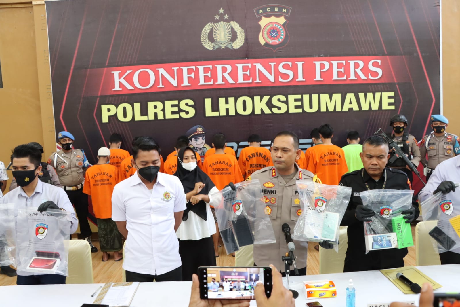 Tancap gas, dua minggu jabat Kapolres Lhokseumawe babat 3C Tancap gas, dua minggu jabat Kapolres Lhokseumawe babat 3C