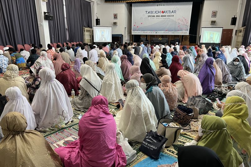 Ribuan Muslim salat Iduladha di Masjid Indonesia Tokyo Ribuan Muslim salat Iduladha di Masjid Indonesia Tokyo