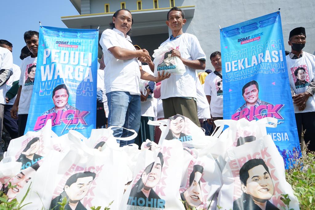 Sejumlah komunitas di Jatim gelorakan dukungan Erick Thohir maju Pilpres 2024 Sejumlah komunitas di Jatim gelorakan dukungan Erick Thohir maju Pilpres 2024