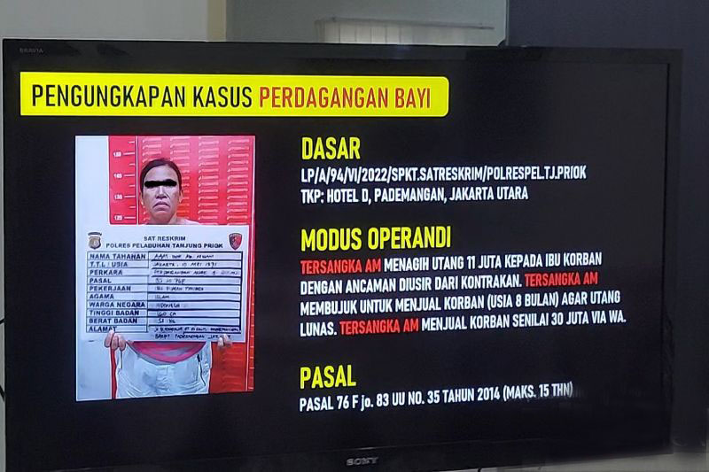 Polisi gagalkan upaya penjualan bayi di Jakarta Utara Polisi gagalkan upaya penjualan bayi di Jakarta Utara
