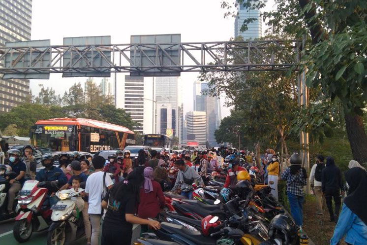 Wagub DKI minta pengunjung tak parkir sembarangan di CFW