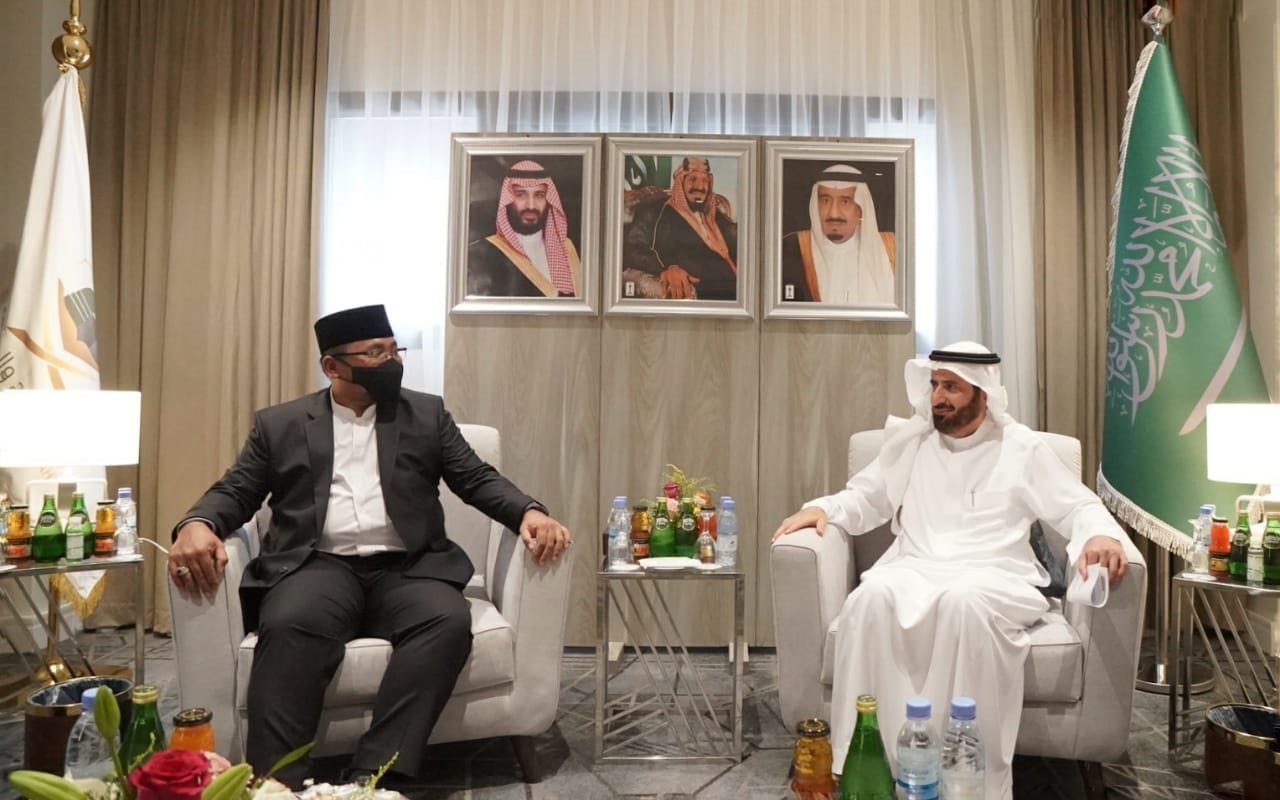 Menag RI bertemu Menteri Haji dan Umrah Arab Saudi