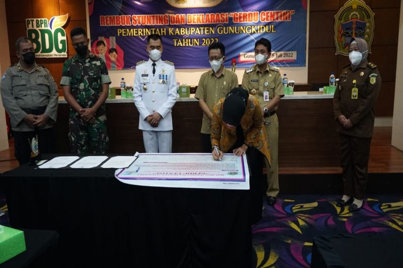 Gunung Kidul jalankan Program Gardu Centini untuk turunkan stunting Gunung Kidul jalankan Program Gardu Centini untuk turunkan stunting