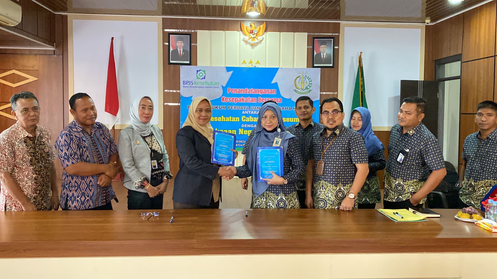BPJS Lhokseumawe-Kejari Aceh Utara <i>teken</i> MoU bidang Perdata Tata Usaha Negara BPJS Lhokseumawe-Kejari Aceh Utara <i>teken</i> MoU bidang Perdata Tata Usaha Negara