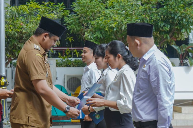Wali Kota Medan ingatkan PPPK guru tetap dievaluasi setiap tahun Wali Kota Medan ingatkan PPPK guru tetap dievaluasi setiap tahun