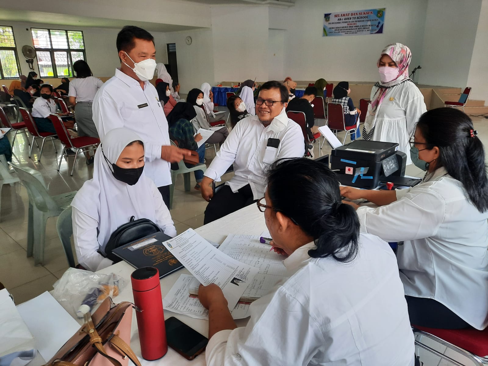 Disnaker Medan Program Goes To School mudahkan peluang pencari kerja