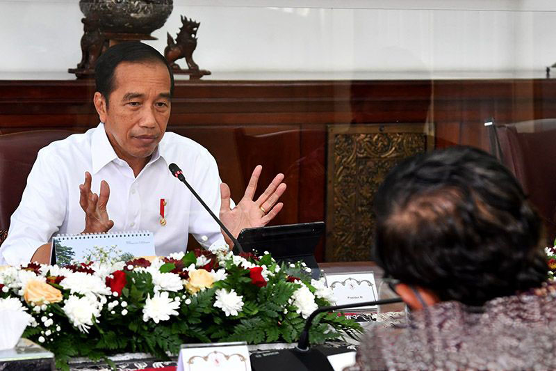 Presiden undang penjabat kepala daerah ke Istana Presiden undang penjabat kepala daerah ke Istana