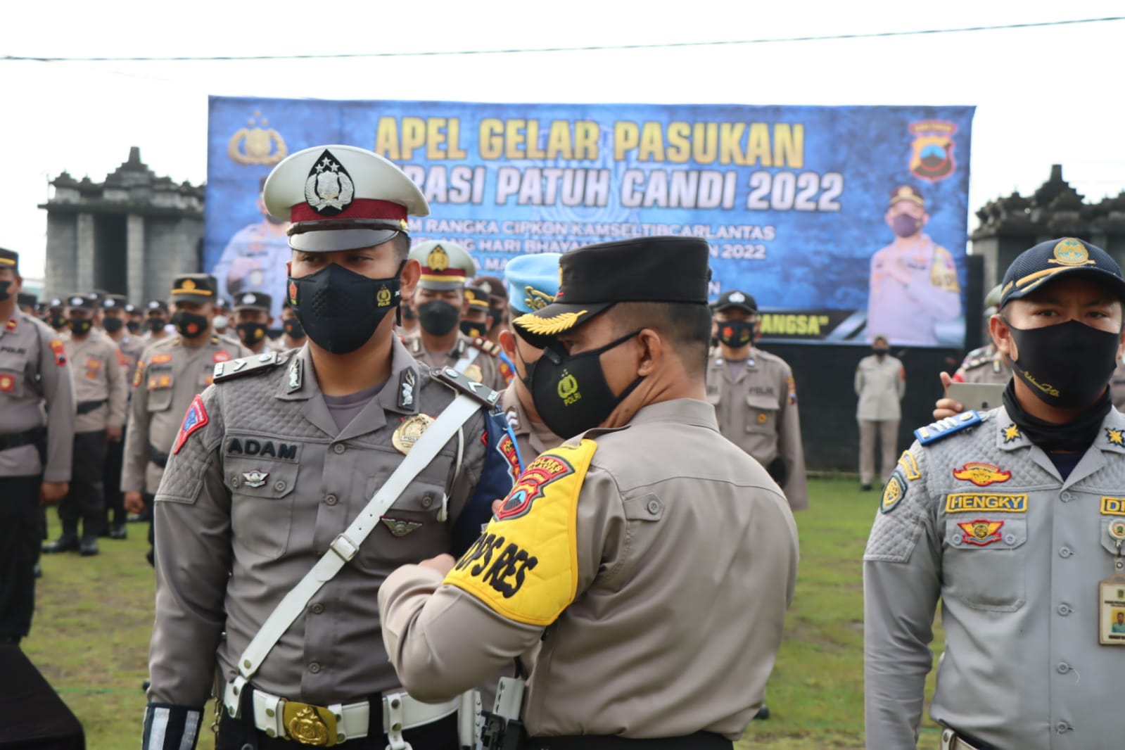 Polres Klaten menggelar Operasi Patuh Candi 2022 selama 14 hari