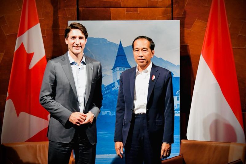Presiden Jokowi dorong penguatan kerja sama ekonomi Indonesia-Kanada Presiden Jokowi dorong penguatan kerja sama ekonomi Indonesia-Kanada
