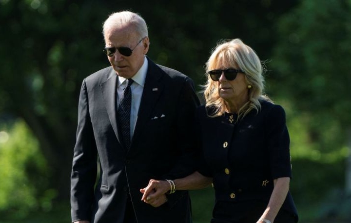 Biden diungsikan usai pesawat melintas di atas rumah peristirahatan