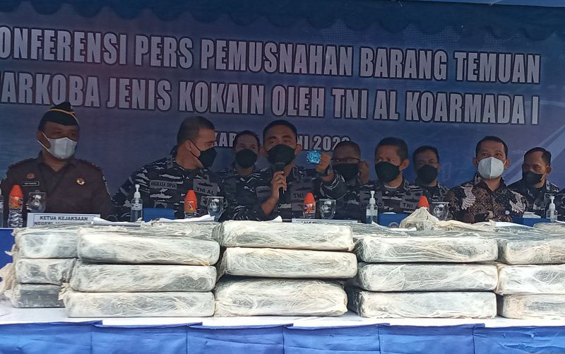 TNI AL tingkatkan patroli keamanan laut cegah penyelundupan narkotika