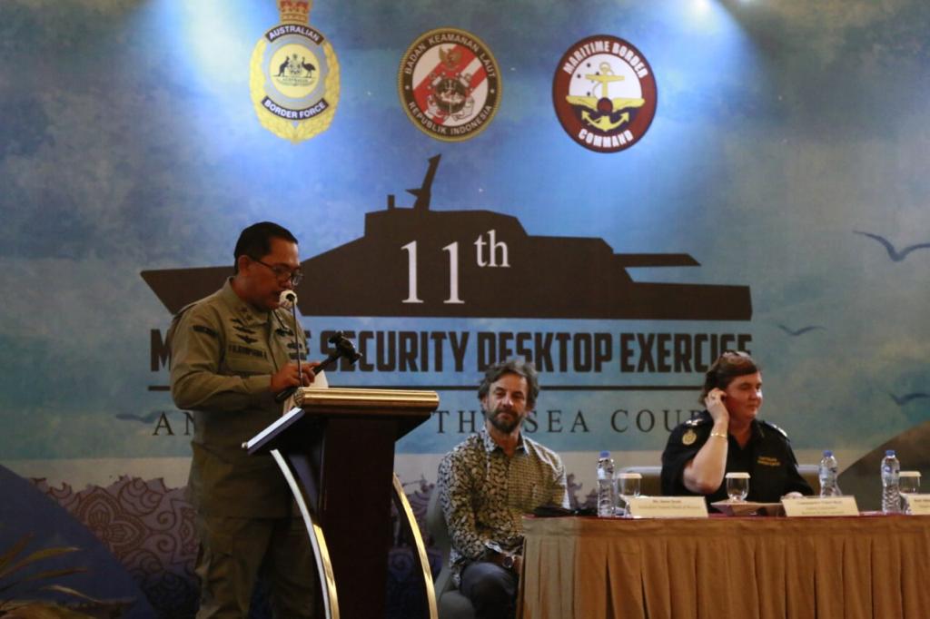 Bakamla RI dan ABF gelar latihan keamanan maritim ke-11 Bakamla RI dan ABF gelar latihan keamanan maritim ke-11
